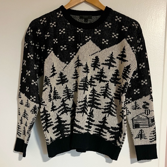 J. Crew Cabin Alpine Wool Sweater - Picture 4 of 12